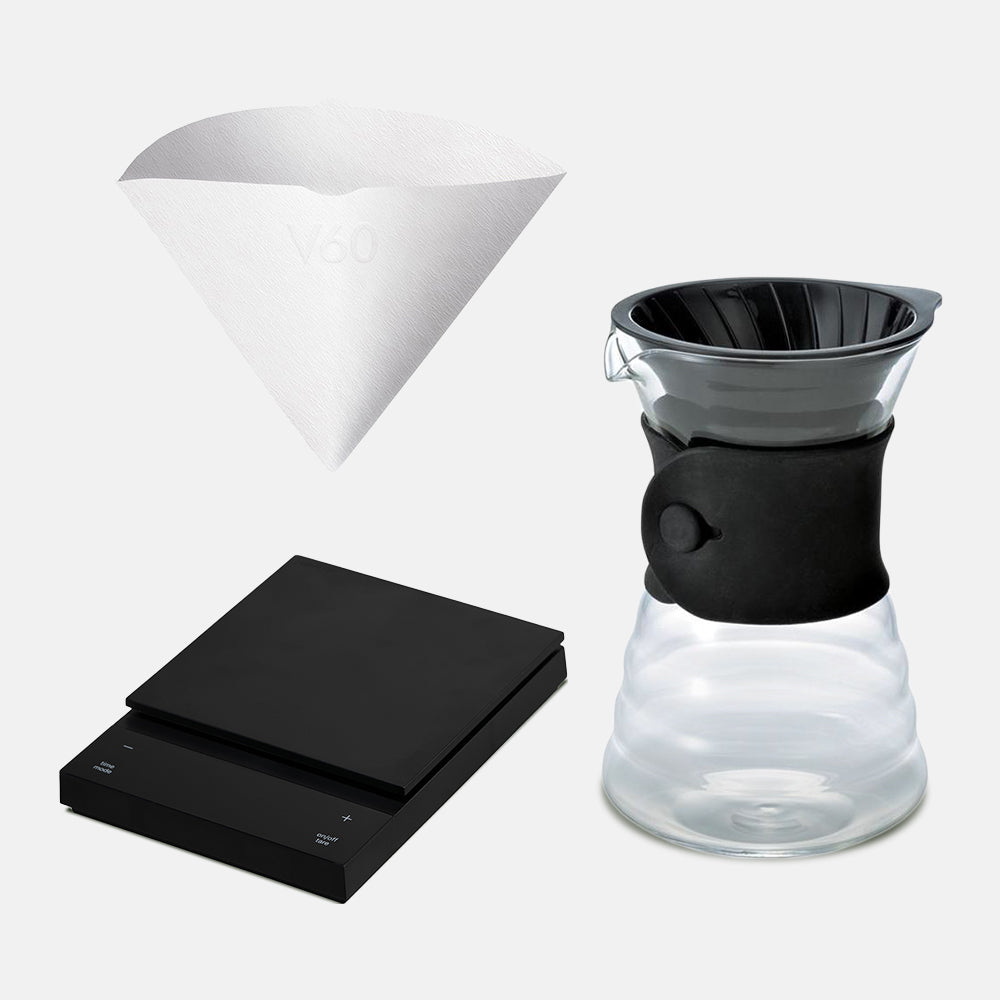 Hario Polaris and V60 Drip Decanter Bundle