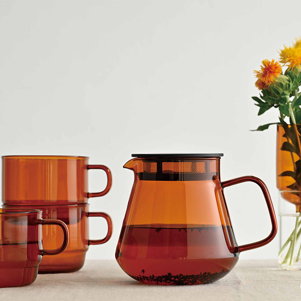 Hario Colors Tea & Coffee Server - 600ml (Amber)