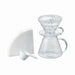 Simply Hario V60 Glass Brewing Kit (S-VGBK-02-T)