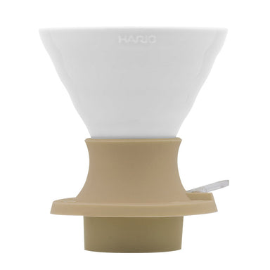 Hario Switch V60 Ceramic Immersion Dripper - Jasmine White (Size 02)