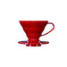 Hario V60 Plastic Coffee Dripper Red - Size 01