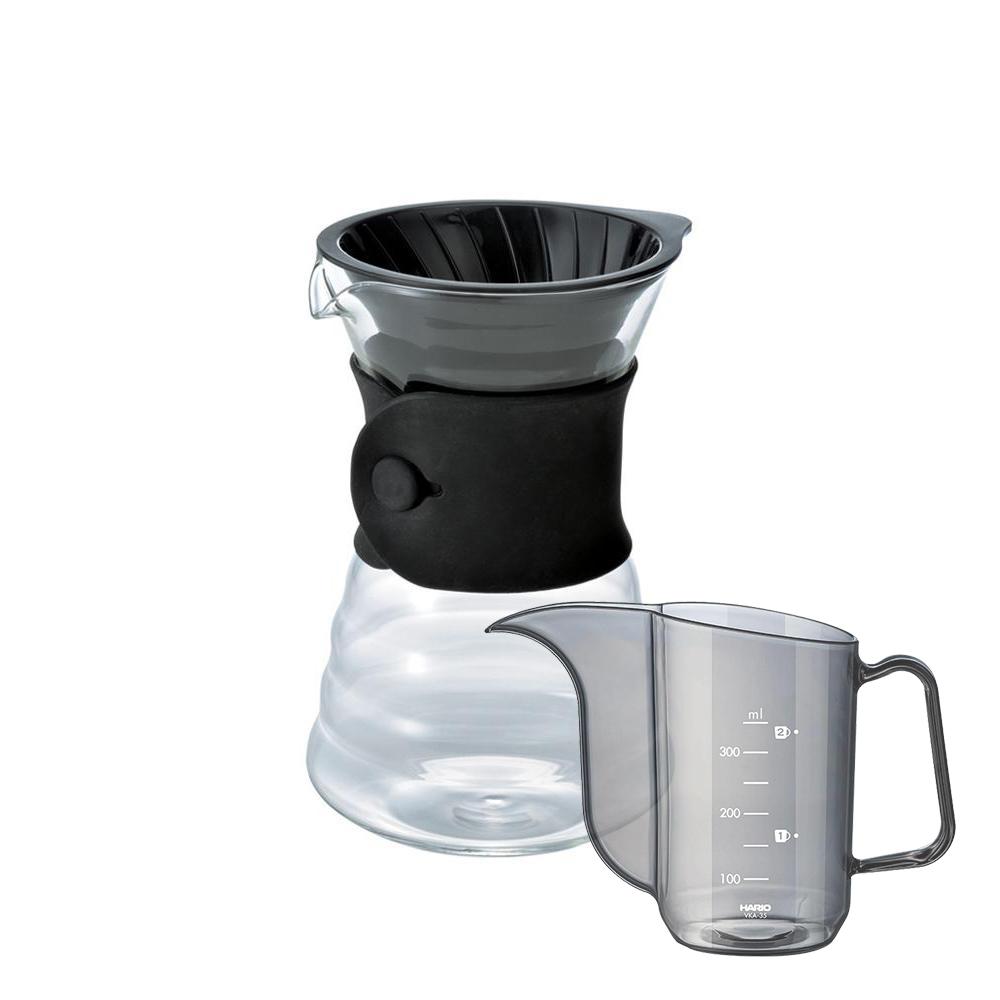 Hario V60 Drip Decanter Pour Over Coffee Maker 700ml + Hario V60 Drip ...